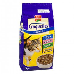 Croq.Saumon Chat 2Kg Bf