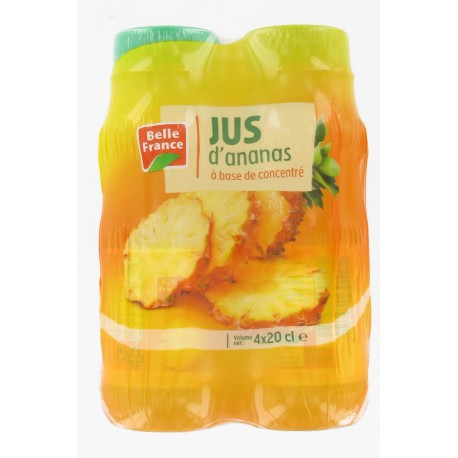 Pet 4X20Cl Jus Ananas Bf