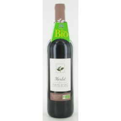 Merlot Rouge Bio Igp Oc 75Cl Belle France