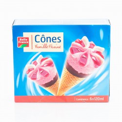 B6.Cones Vanil/Fraise Bf
