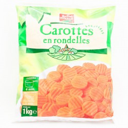 Carottes Rondelles 1Kg Bf