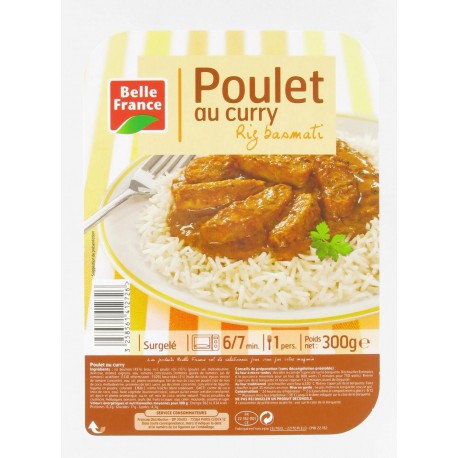 Poulet Curry Et Riz 300Bf