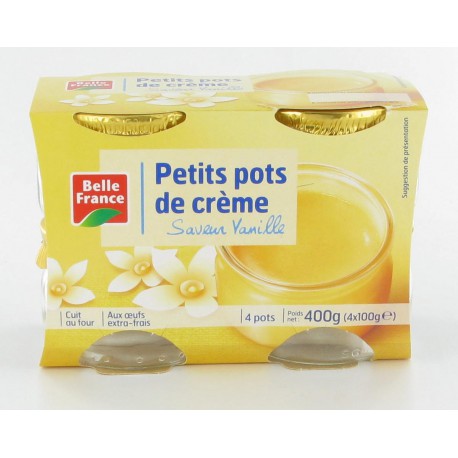 Ptit Pot Creme Vanilx4 Bf