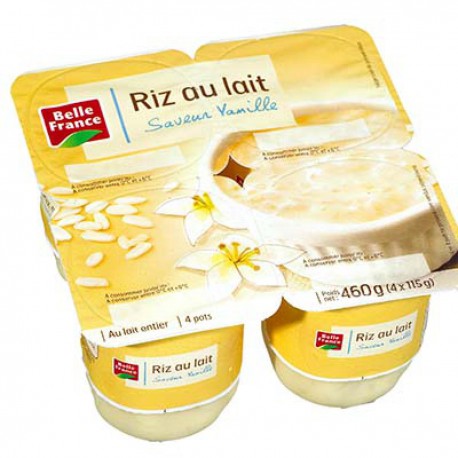 Riz Lait Vanille 4X115.Bf