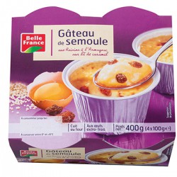 Gat.Semoule/Caramel X4 Bf