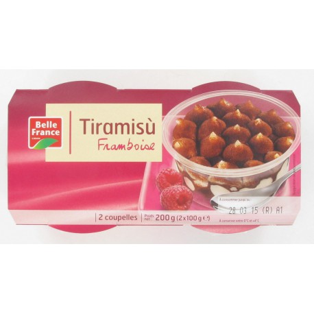 Tiramisu Framboise X2 Bf