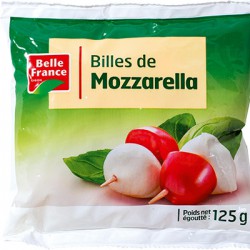 Mozzarella Bille 125G Bf