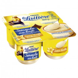 4X115G Semoule Au Lait Vanille