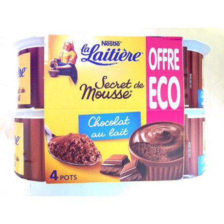 Secr.Mousx4 Choc/Lait Nes