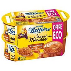 Secr.Mousx4 Caramel Nestl