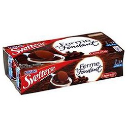 Sveltesse Ferme & Fondant Chocolat 8X125G