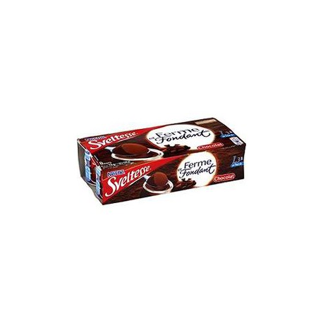 Sveltesse Ferme & Fondant Chocolat 8X125G