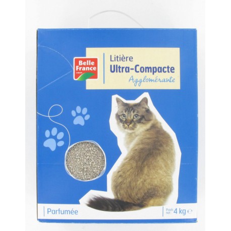 Litiere 4Kg Compacte Pour Chat Avec Bec Verseur