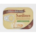 Sardine Huile Olive Cuite Vapeur 135G D.B.France