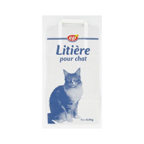Sac 7 Litres Litiere Chat Ecoprix