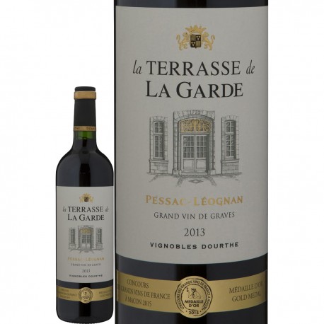 Pessac Leognan Terrasse La Garde 2013 M.Or 2015
