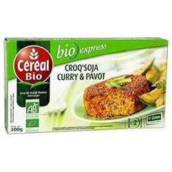 Cereal Bio Croqu Soja Curry Pavot 200G