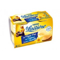 Laitiere Pot Creme Vani.4X100G