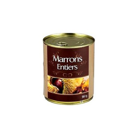Bte 4/4 Marrons Entiers Boite