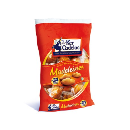 600G Madeleine Coquille Emballee Individuellement Ker Kadelac