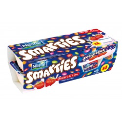 4X120G Yaourt A Boire Fraise Smarties