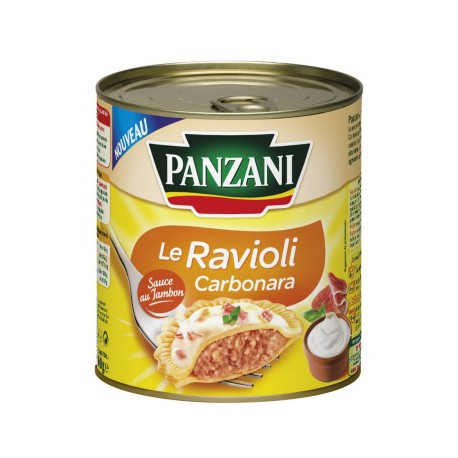 Panzani Ravioli Carbonara 4/4 800G
