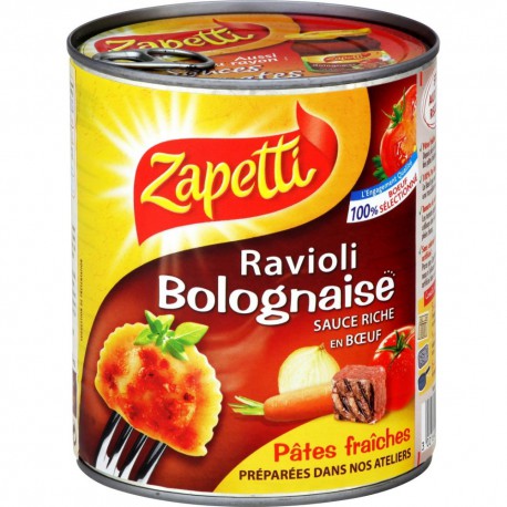 Panzani Raviolis A La Sauce Bolognaise 3/1