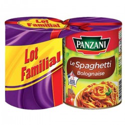 Lot.2 1/2 Spaghetti Bolo- Gnaise Panzani