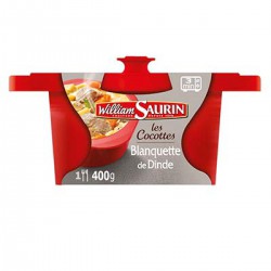 W.S Cocotte Blanq Dinde 400G
