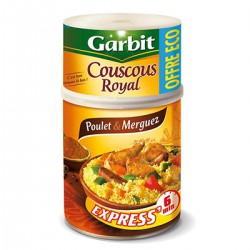 3/2 Couscous Royal Poulet Merguez 980G
