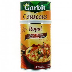 Garbit Couscous Poulet Merguez Boite Cylindre 1250G