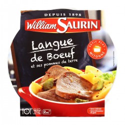 W Saurin Barq Micro Ondable Langue Bf Sce Madere/ Pdt 285G