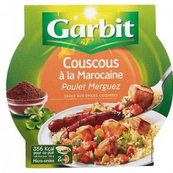 Garbit Couscous Marocaine Poulet Merguez Bq Mo 1P 285G