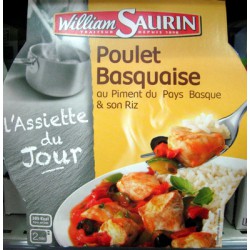 William Saurin Poulet Basquais Piment/Riz Bq Mo 1P 285G