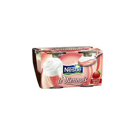4X100G Viennois Fraise