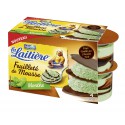 4X12Cl Secret Mousse Menthe Chocolat La Laitiere