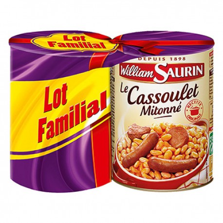 L.2 1/2 Cassoulet William Saurin