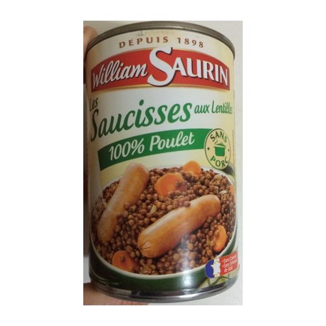 420G Sauc.Lentil100% Poulet Ws