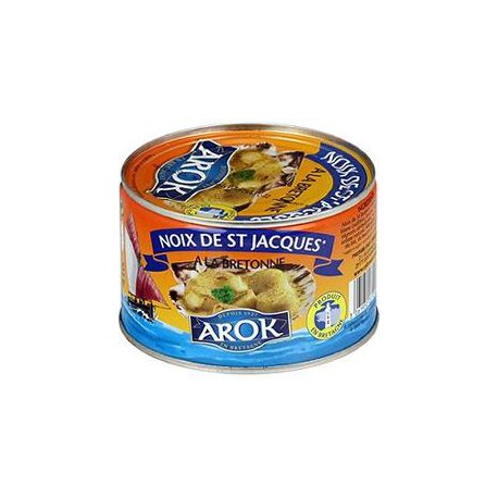 Arok Conserve Saint Jacques Preparation Bretonne 1/1