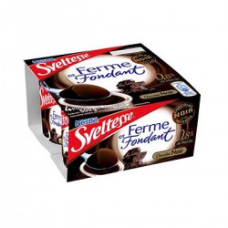 Sveltesse Sveltesse Ferme Et Fondant Chocolat Noir 4X125G