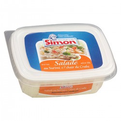 Charles-Simon Salade Surimi Crabe Barquette 150G