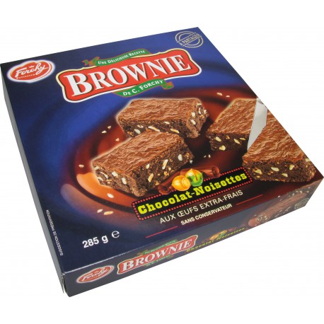 285G Brownie Chocolat Noisette Forchy