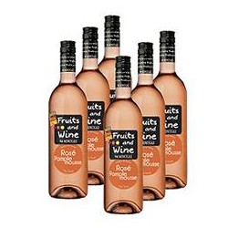 75Cl Boisson Aromatisee A Base De Rose Et Jus De Pamplemouss