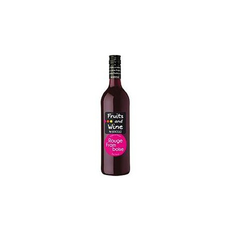 75Cl Fruits&Wine Rouge Sans Alcool Framboise