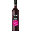 75Cl Fruits&Wine Rouge Sans Alcool Framboise