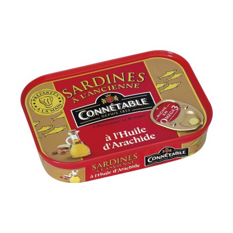 Connetable Sard.Huile Arachide Boite 1/5
