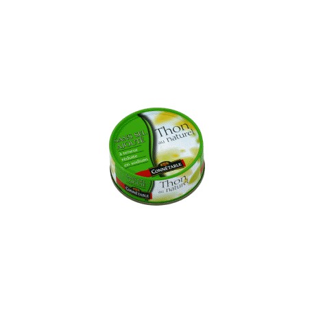 Connetable Thon Naturel S/Sel Boite 1/4