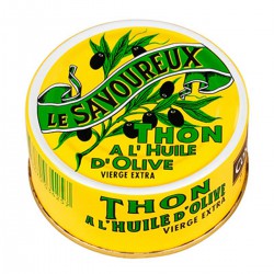 Savoureuse Thon Entier Huile D Olive Boite 1/9