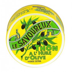 Savoureuse Thon Entier Huile D Olive Boite1/4