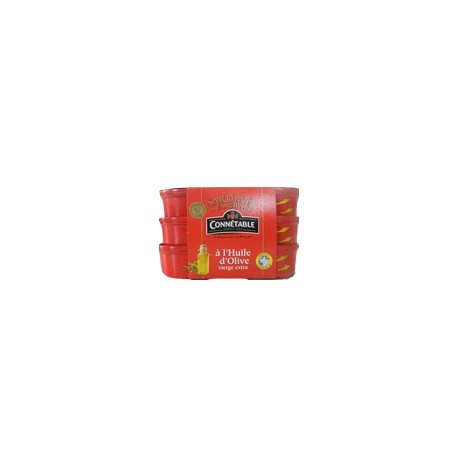 Pack 3X1/13 Sardines Huile Olive Connetable